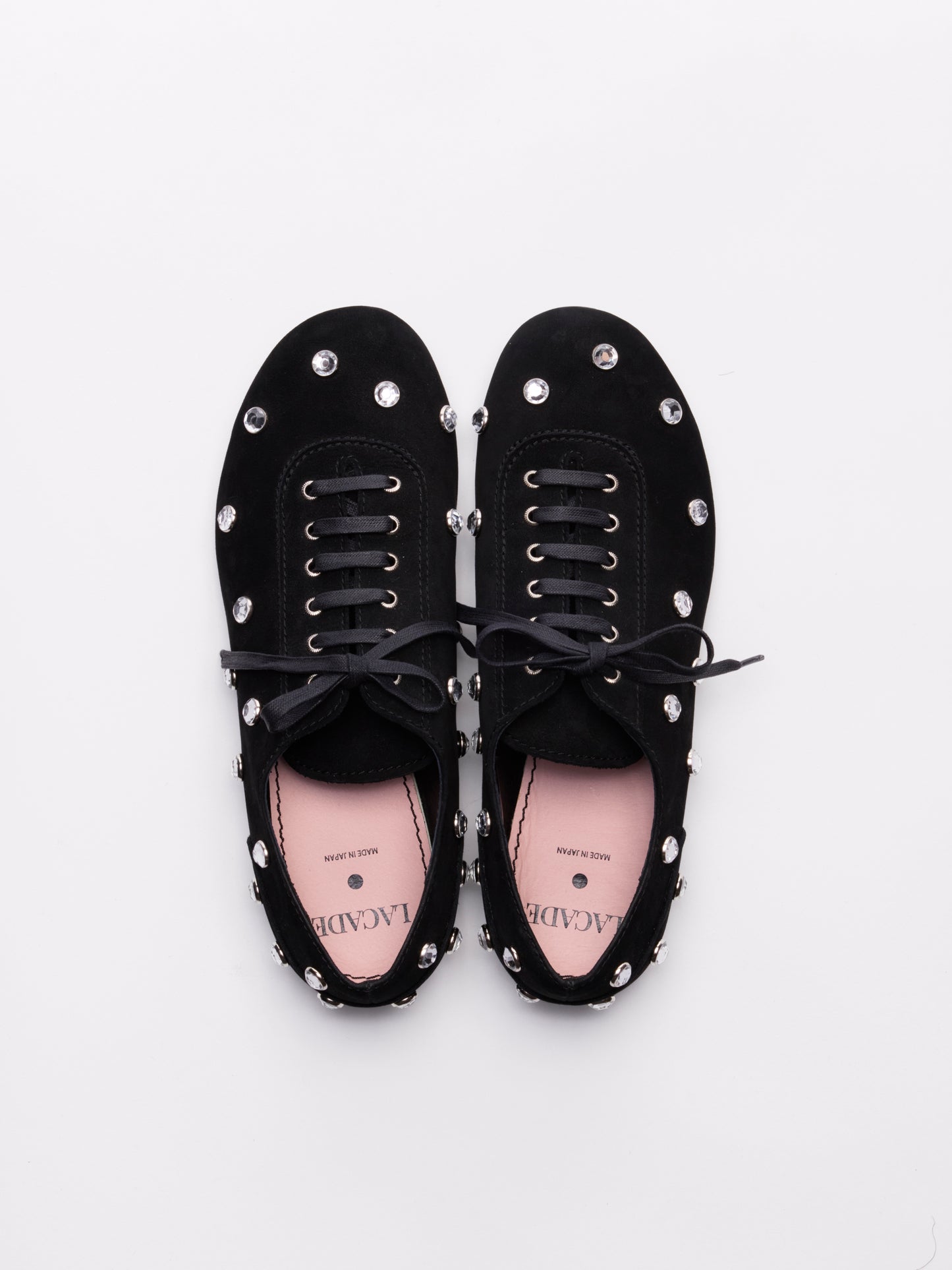 RENJI / CRYSTAL ALL OVER | Black Nubuck