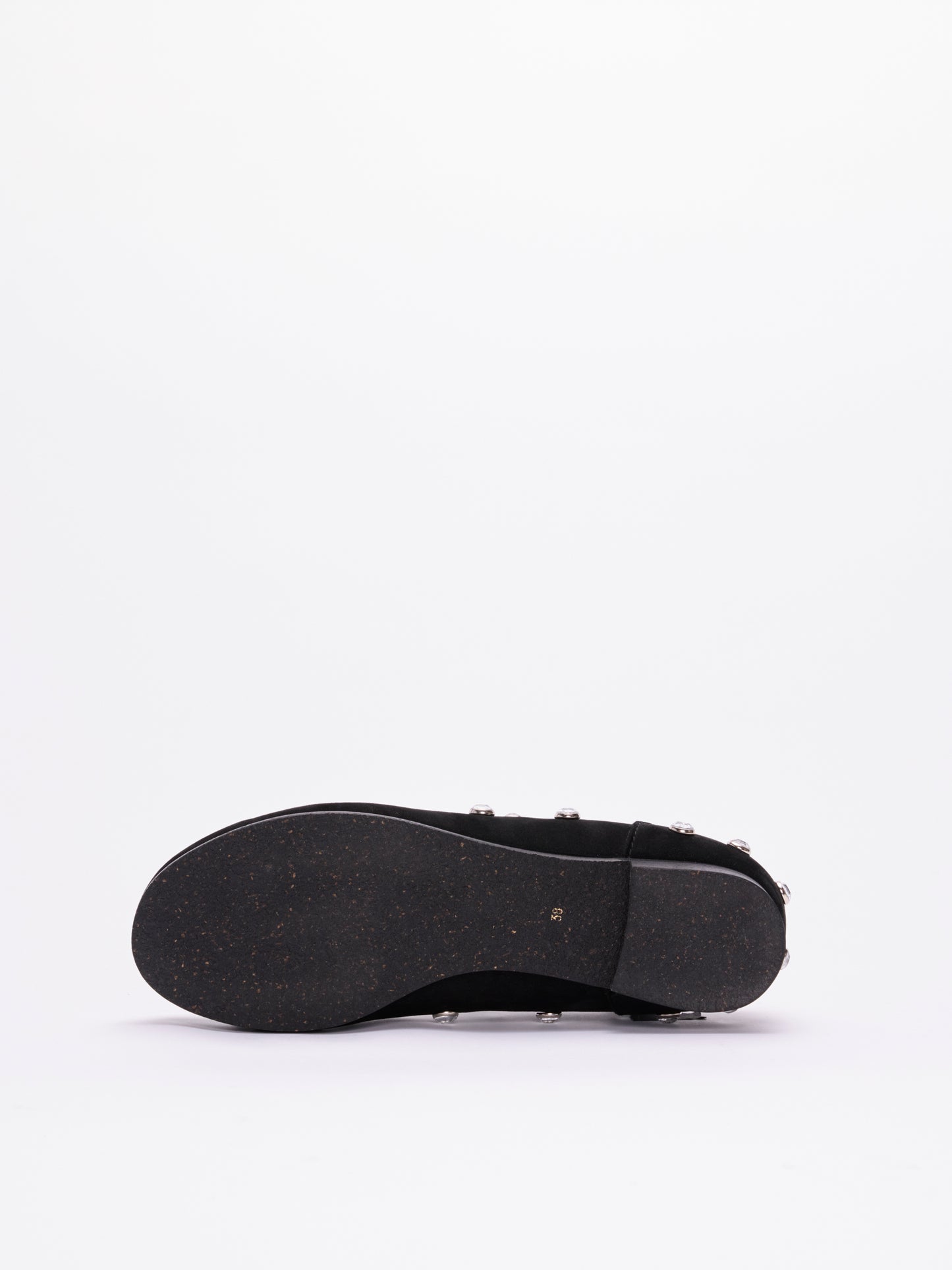 RENJI / CRYSTAL ALL OVER | Black Nubuck