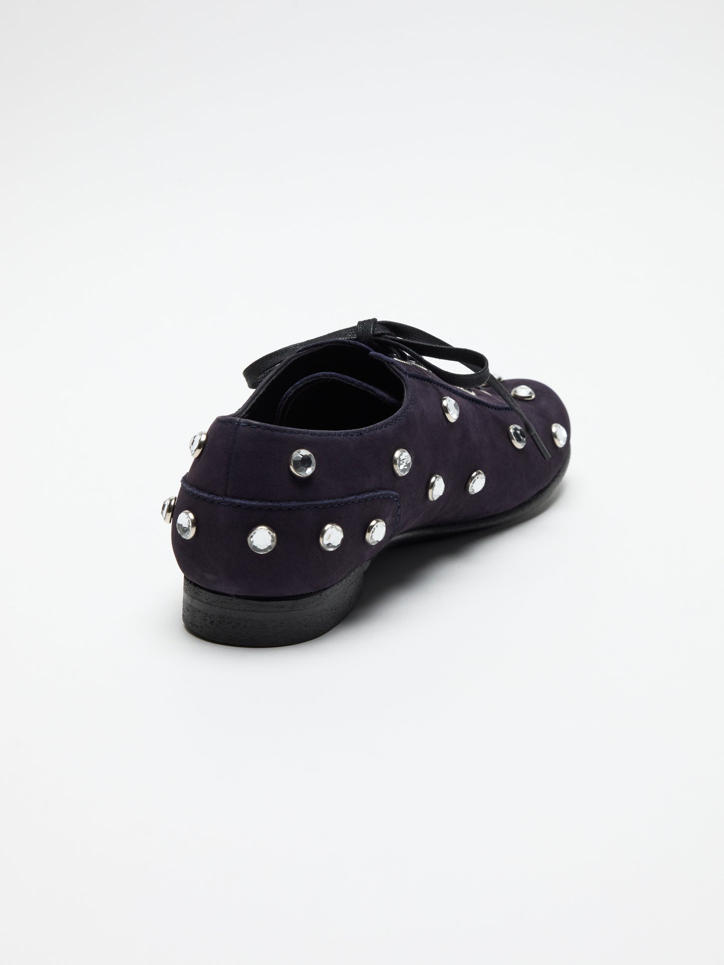 RENJI / CRYSTAL ALL OVER | Navy Nubuck