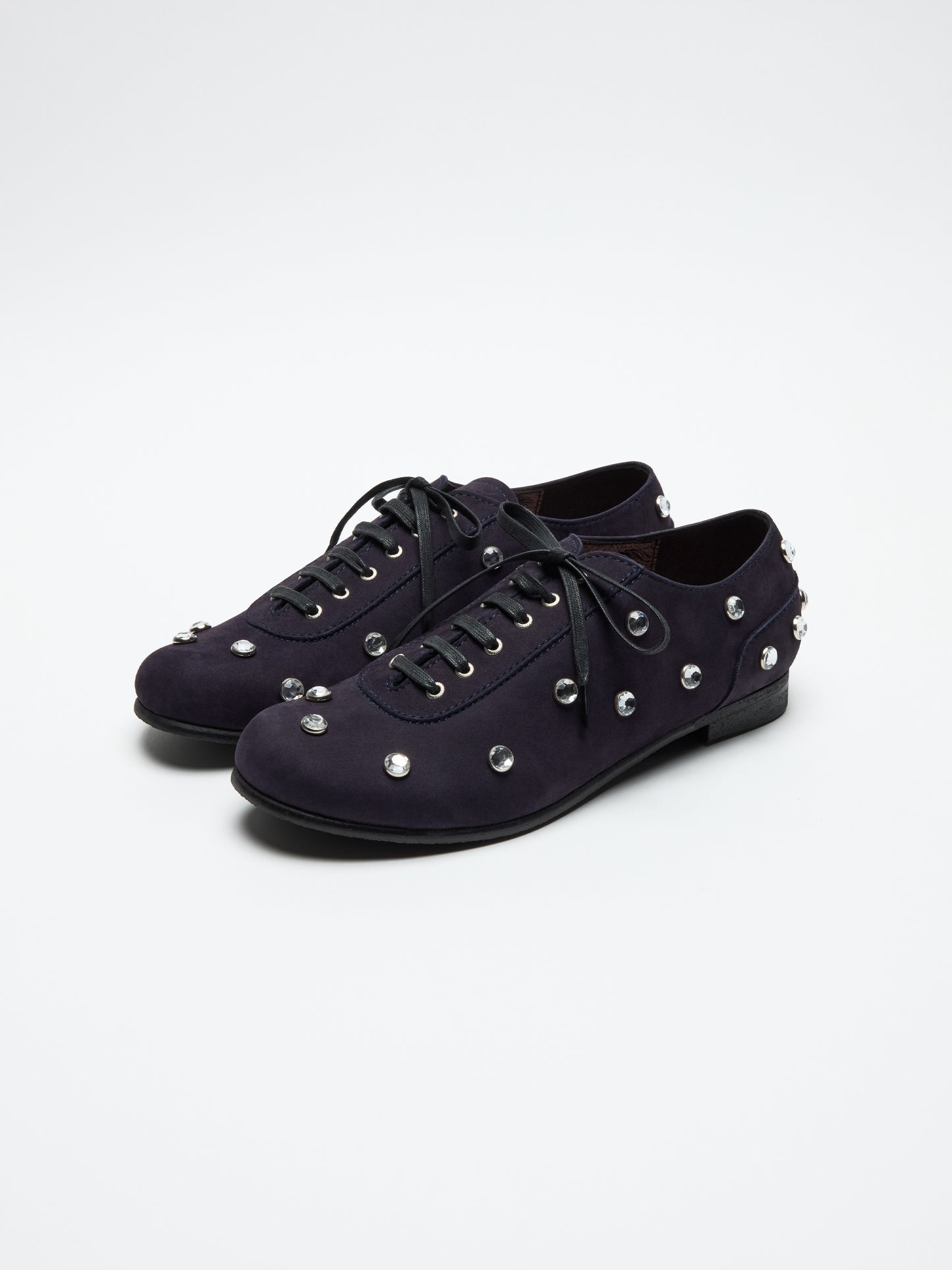 RENJI / CRYSTAL ALL OVER | Navy Nubuck