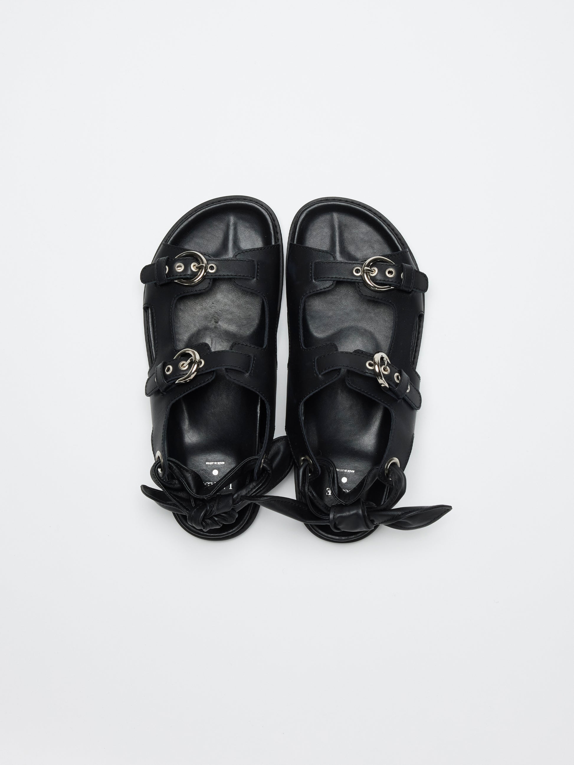 ESCADA エスカーダ ハートビジュー サテン ミュール 37 黒 MINATO | Black – LACADE